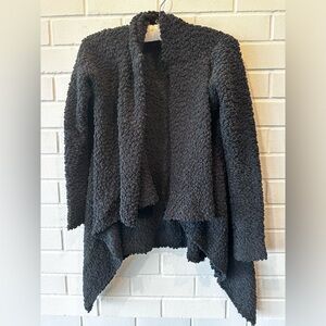 Bobeau teddy cardigan sweater